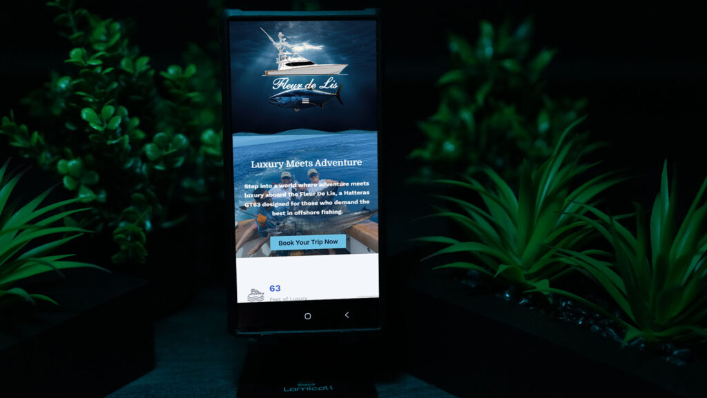 Jeff Garner Digital Marketing created a new site for the Fleur De Lis Sportfishing company as a primary marketing resource to book charters and feature tournament succees.